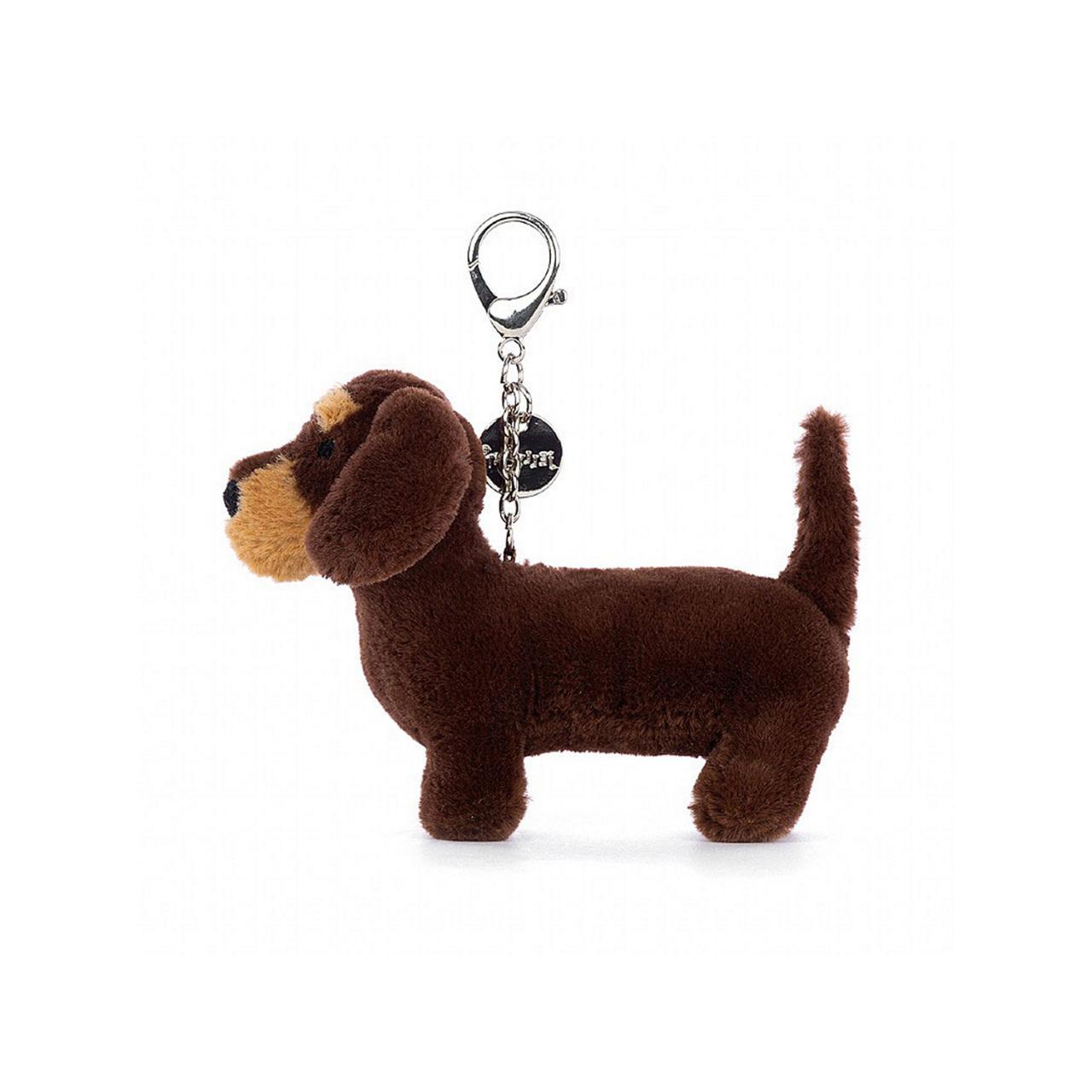 Jellycat - Brown Otto Sausage Dog Bag (22cm) | Childrensalon