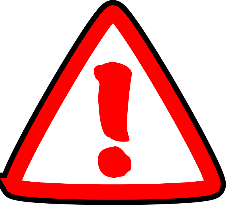 Sign Warning Exclamation Mark · Free vector graphic on Pixabay