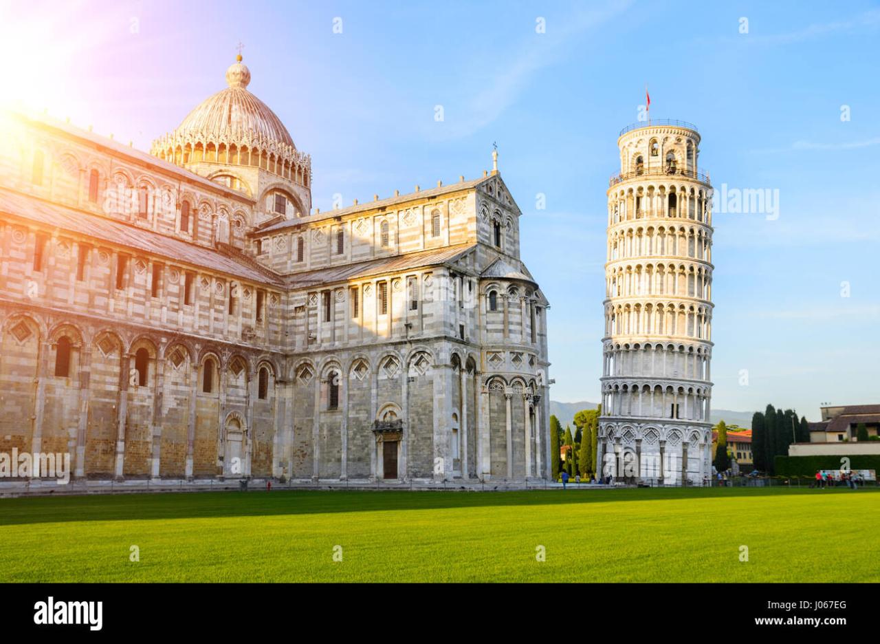 Premium Photo | Leaning Tower of Pisa in sunset light 5-Star Hotels in Hong Kong with Harbour View and Skyline View
